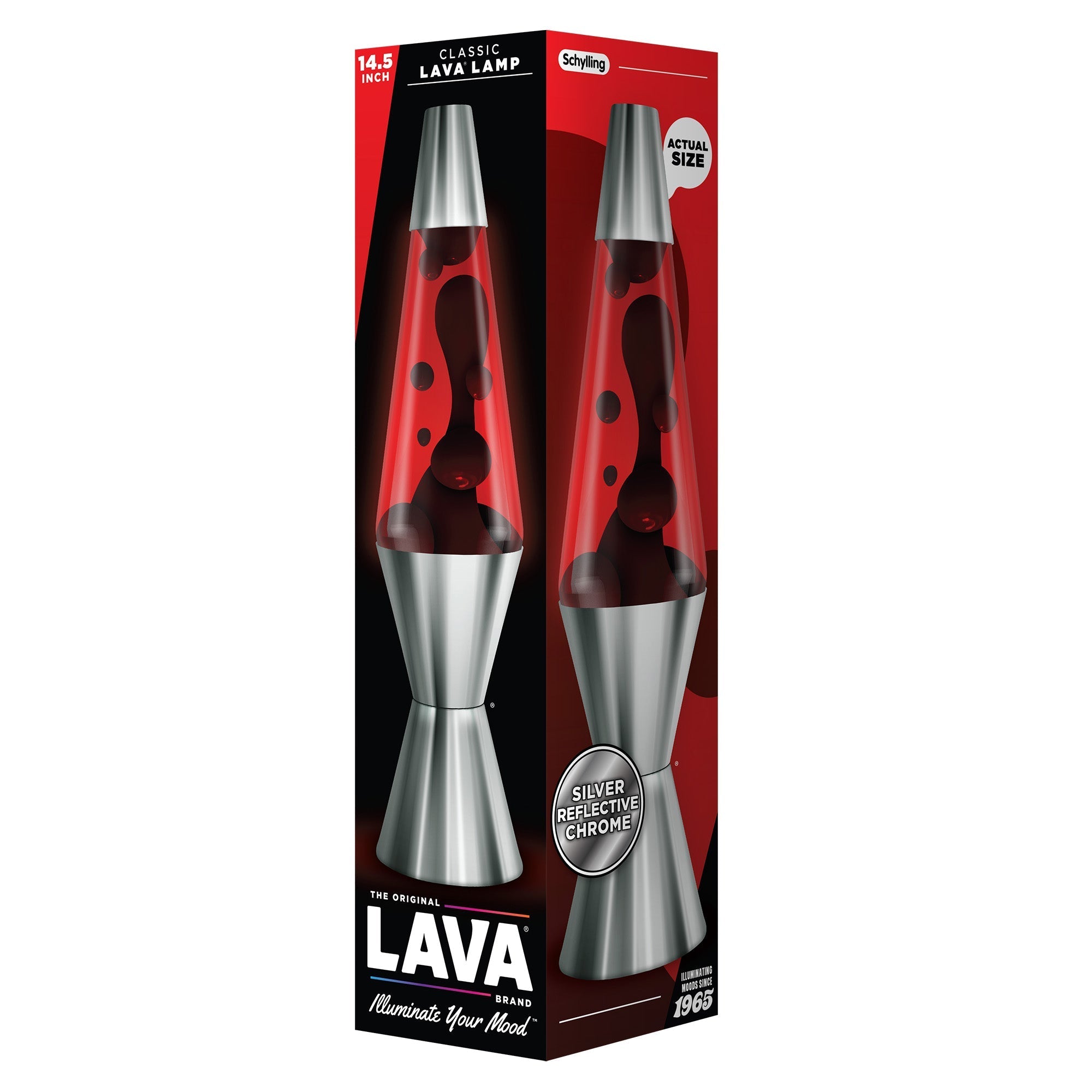 14.5″ LAMP CHROME PLATED CRIMSON Z6