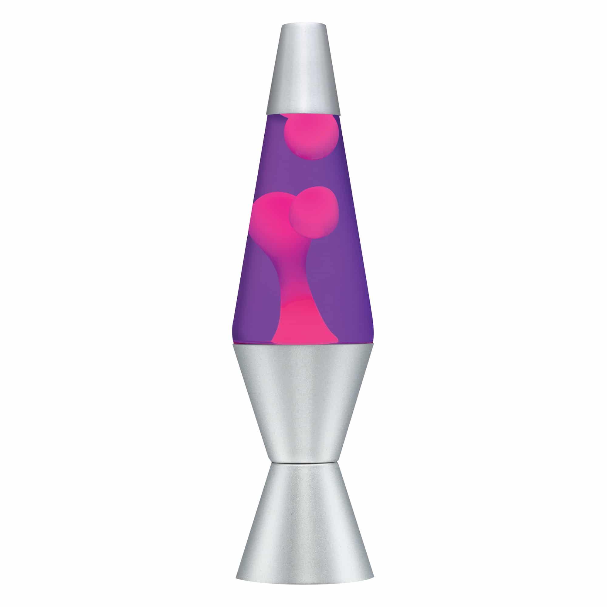14.5” LAMP – PINK/PURPLE/SILVER L2