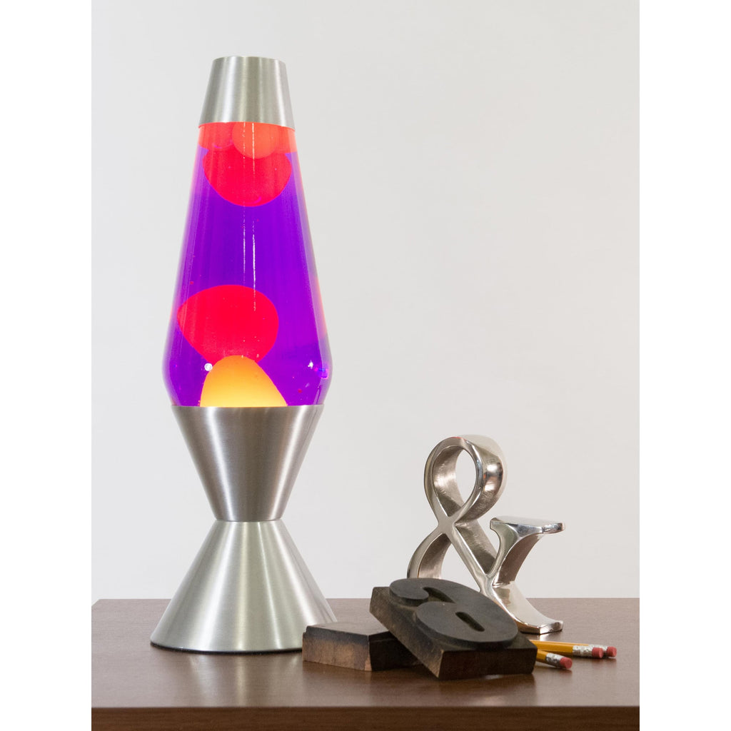 16.3″ LAMP – YELLOW/PURPLE/SILVER H1