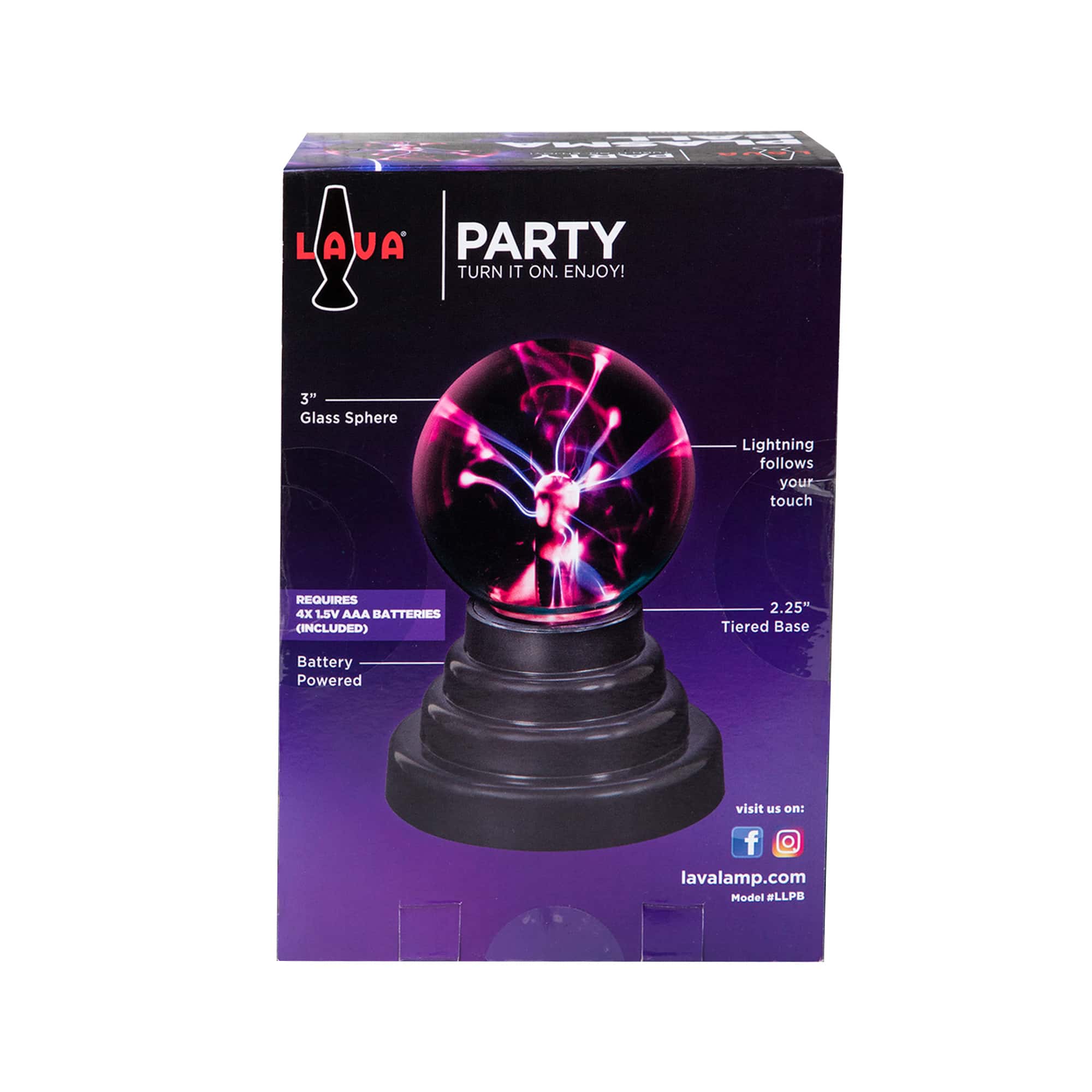 3” LAMP PLASMA BALL P1