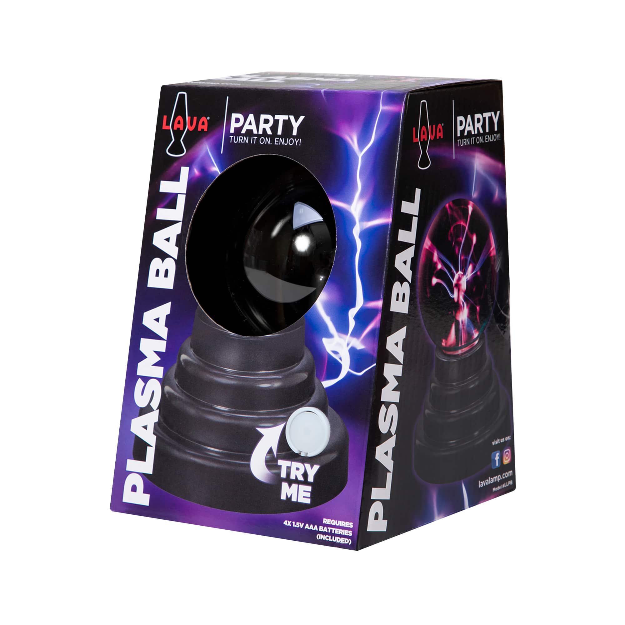 3” LAMP PLASMA BALL P1